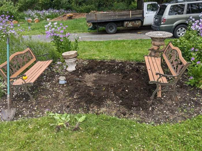 beds  garden bed with bench