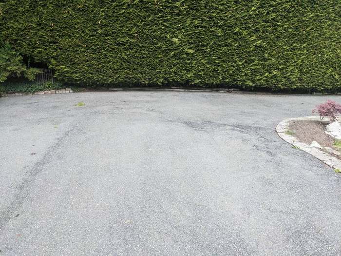 cleanup  clean driveway after